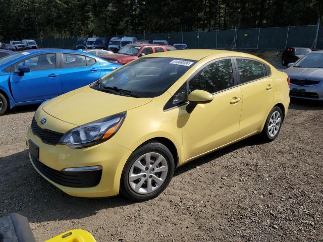 Lot #2487247753 2016 KIA RIO LX salvage car