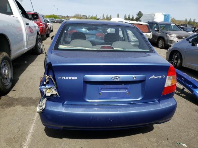 KMHCG45C02U318582 2002 Hyundai Accent Gl