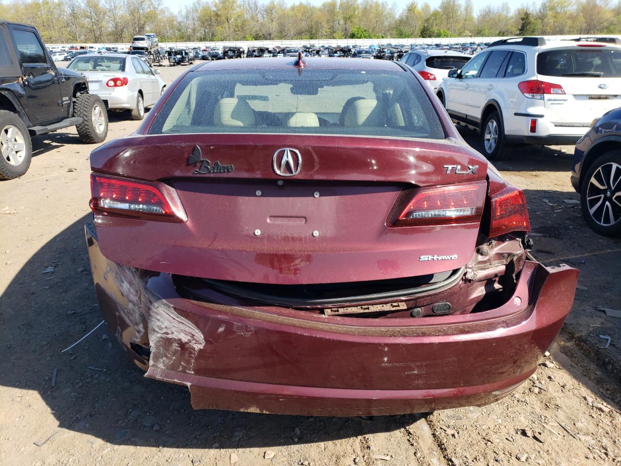 19UUB3F52FA010470 2015 Acura Tlx Tech