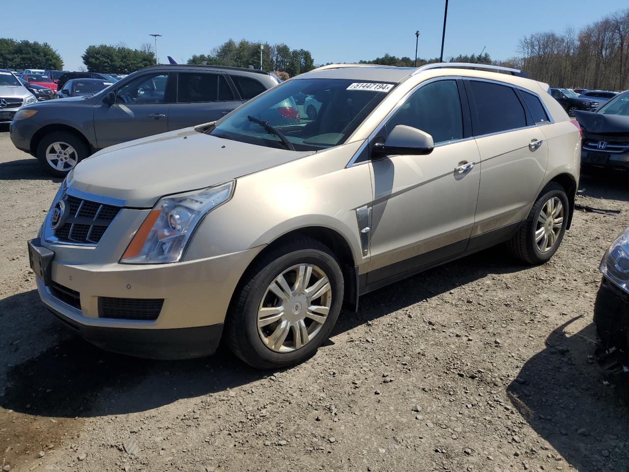 3GYFNDE32CS514347 2012 Cadillac Srx Luxury Collection