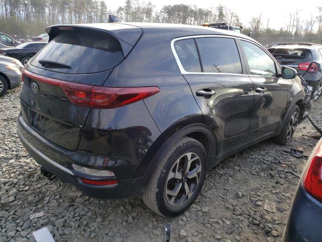  KIA SPORTAGE 2020 Чорний