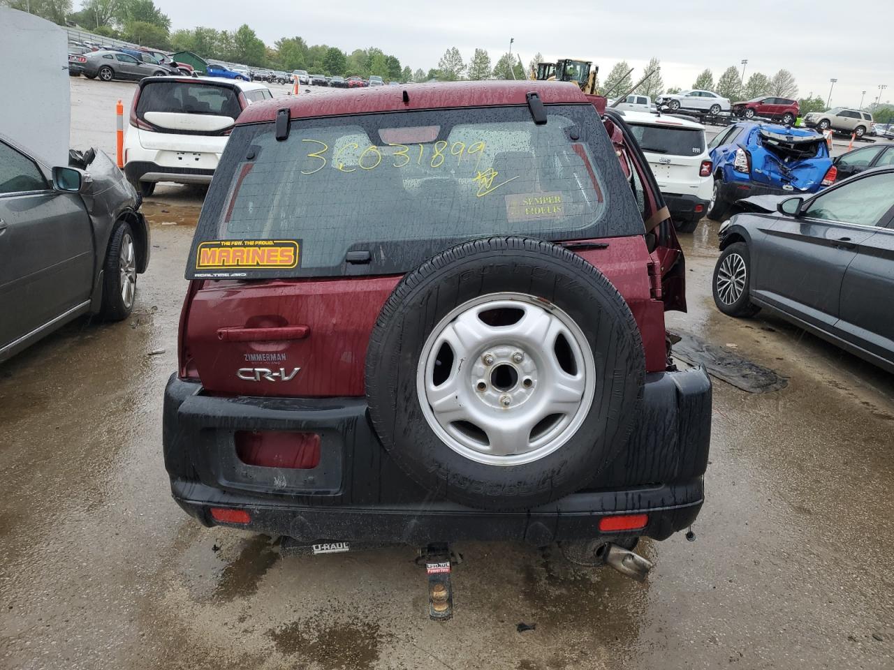 Lot #2784344143 2003 HONDA CR-V LX