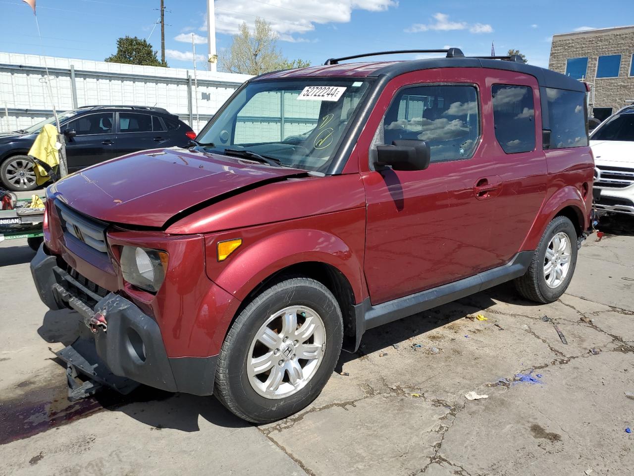 5J6YH28748L009099 Honda Element ex 2008 2.4 Купить из США