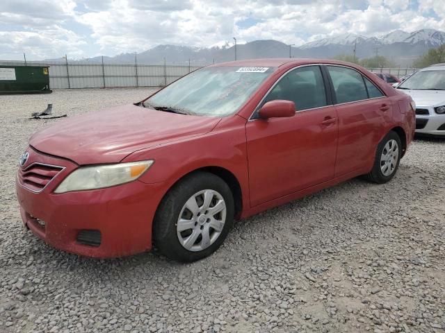 Lot #2501519210 2011 TOYOTA CAMRY BASE salvage car