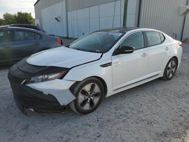 2013 Kia Optima Hybrid VIN: KNAGM4AD4D5047629 Lot: 50032294