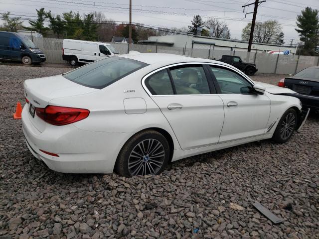 BMW 530XE 2018 white  hybrid engine WBAJB1C51JB085235 photo #4