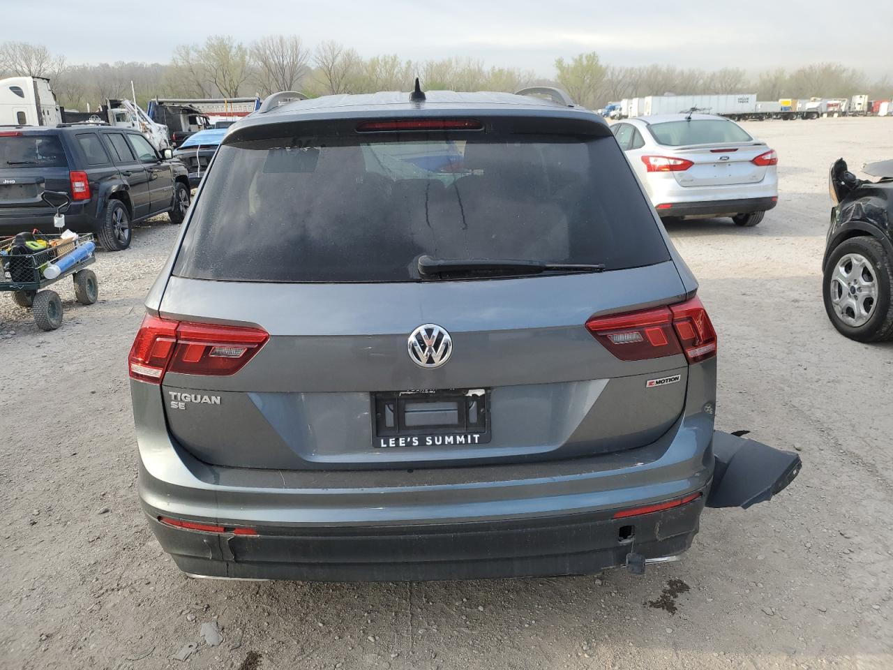 2019 Volkswagen Tiguan Se vin: 3VV2B7AX9KM164730