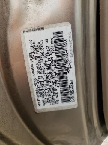 2000 Toyota Sienna Le VIN: 4T3ZF13C8YU194608 Lot: 52531354