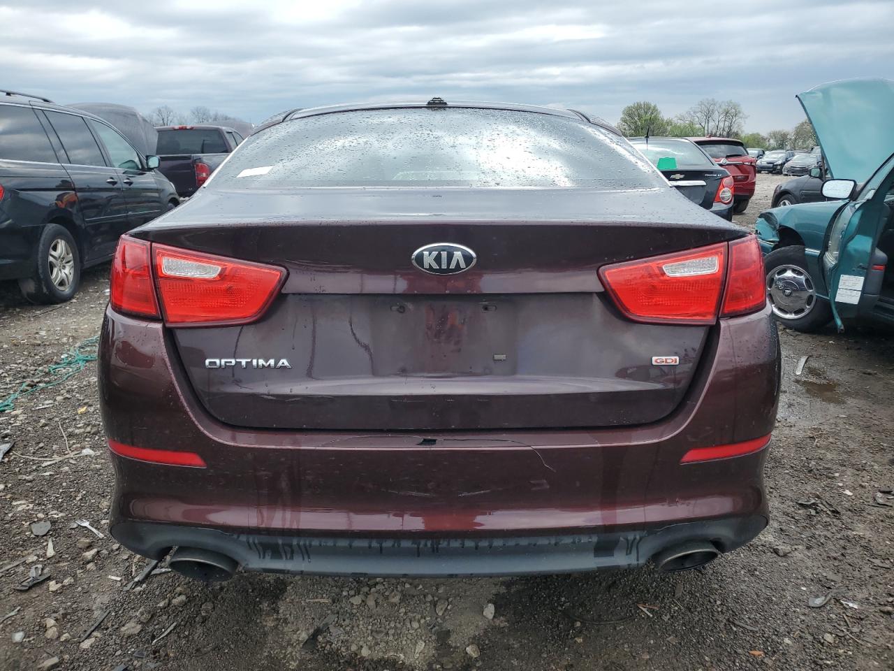 5XXGM4A71EG307933 2014 Kia Optima Lx