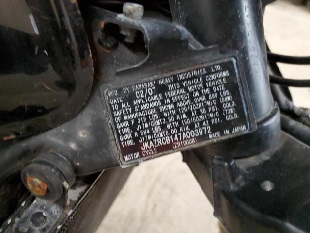 2007 KAWASAKI ZR1000 B - JKAZRCB147A003972