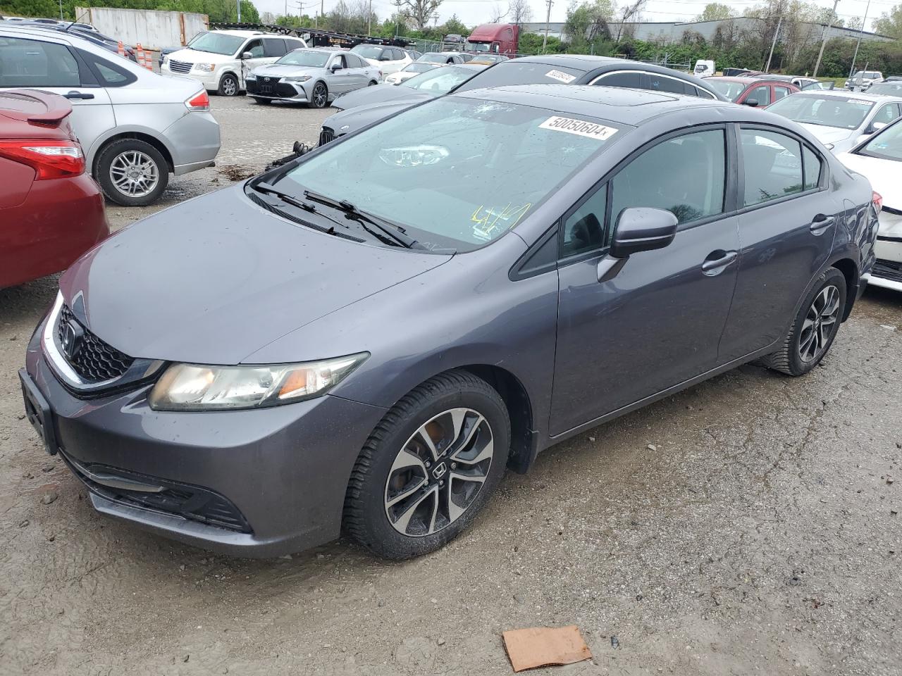 19XFB2F8XEE017612 2014 Honda Civic Ex