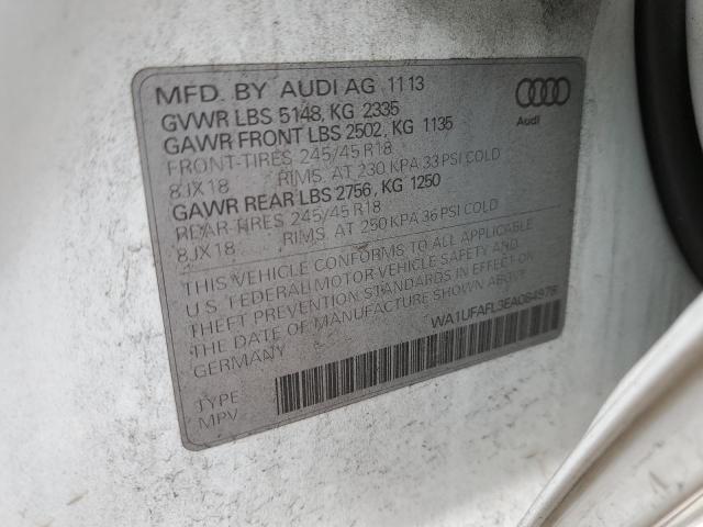 2014 Audi A4 Allroad Premium Plus VIN: WA1UFAFL3EA084978 Lot: 51458574