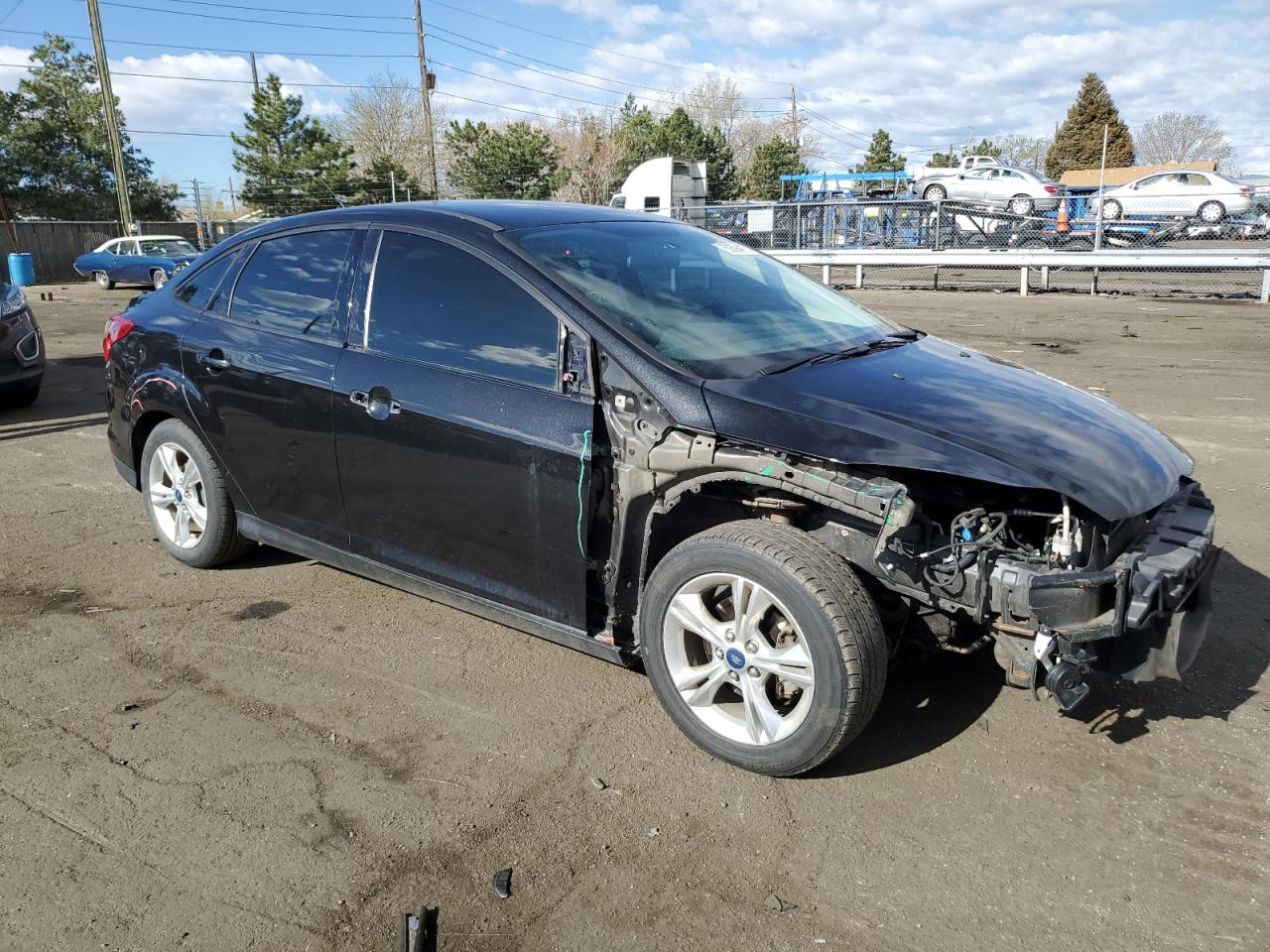 2014 Ford Focus Se vin: 1FADP3F26EL154876