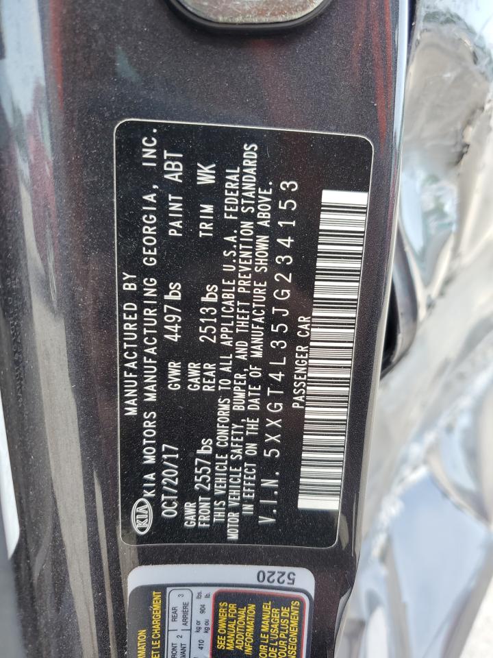 5XXGT4L35JG234153 2018 Kia Optima Lx