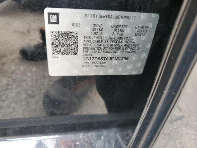 2018 CHEVROLET MALIBU LT - 1G1ZD5ST0JF181396