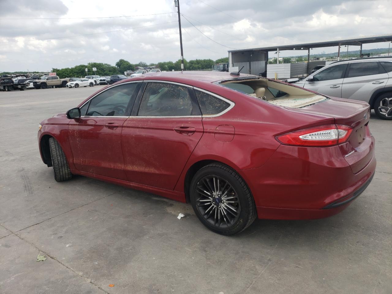 2014 Ford Fusion Se vin: 3FA6P0HDXER149123