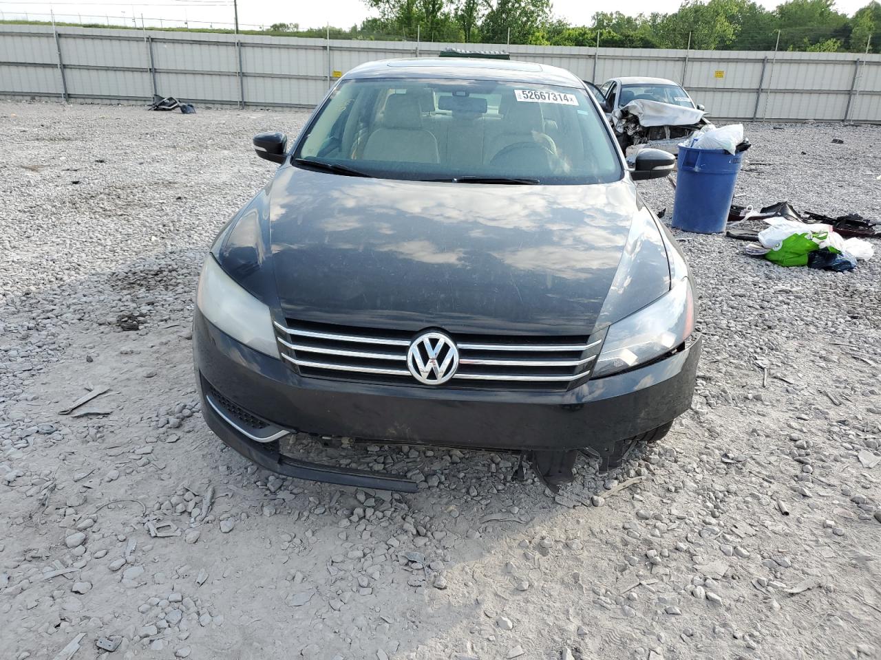 1VWBH7A3XDC110736 2013 Volkswagen Passat Se