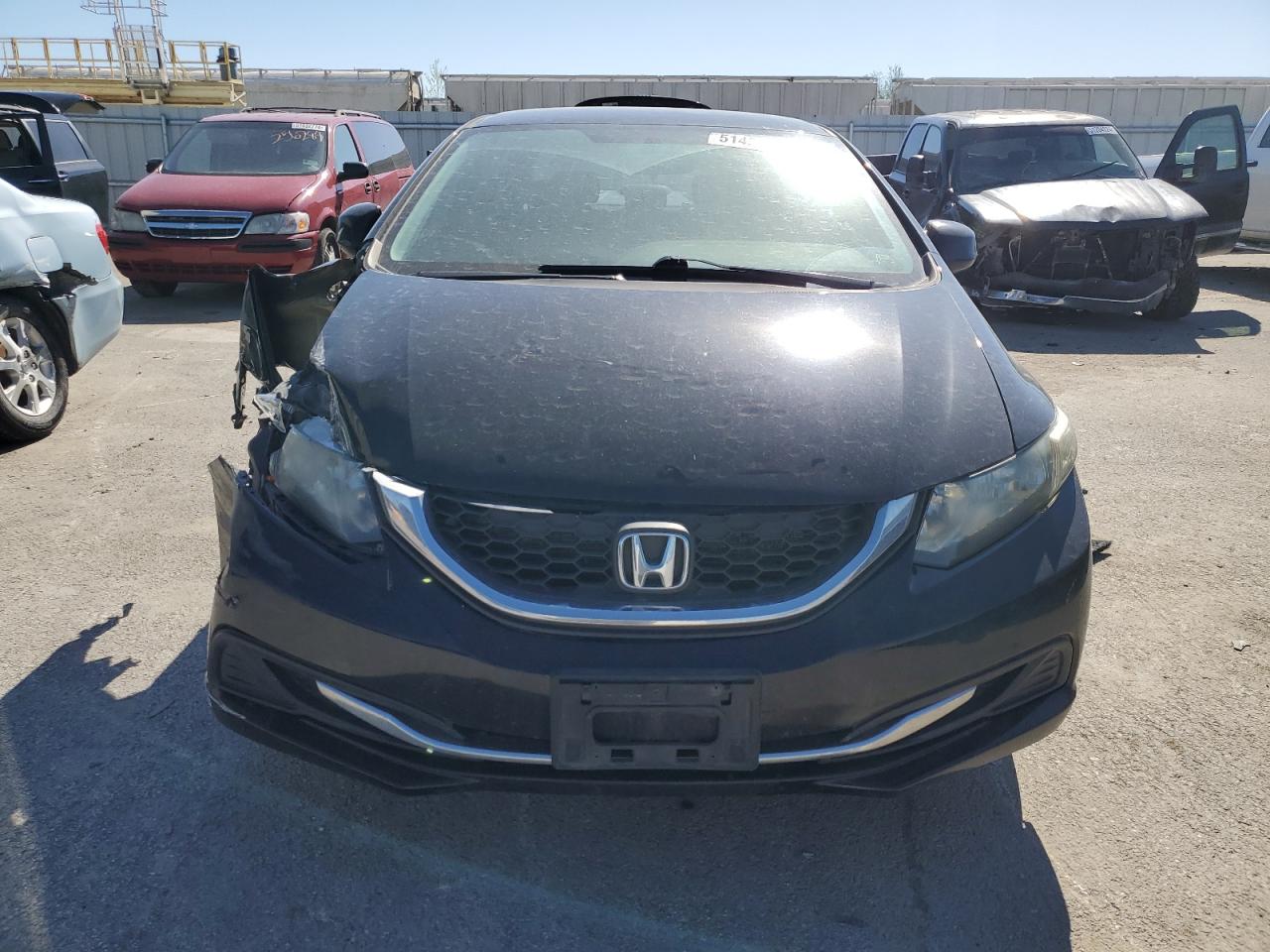 Lot #2853201150 2013 HONDA CIVIC LX