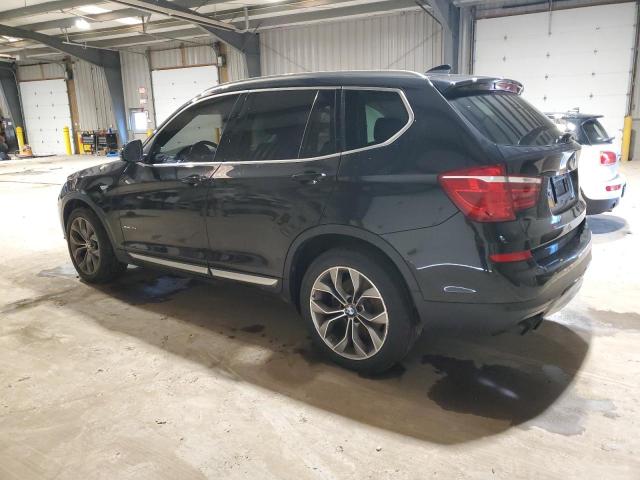 BMW X3 XDRIVE3 2015 black  gas 5UXWX7C51F0K35150 photo #3