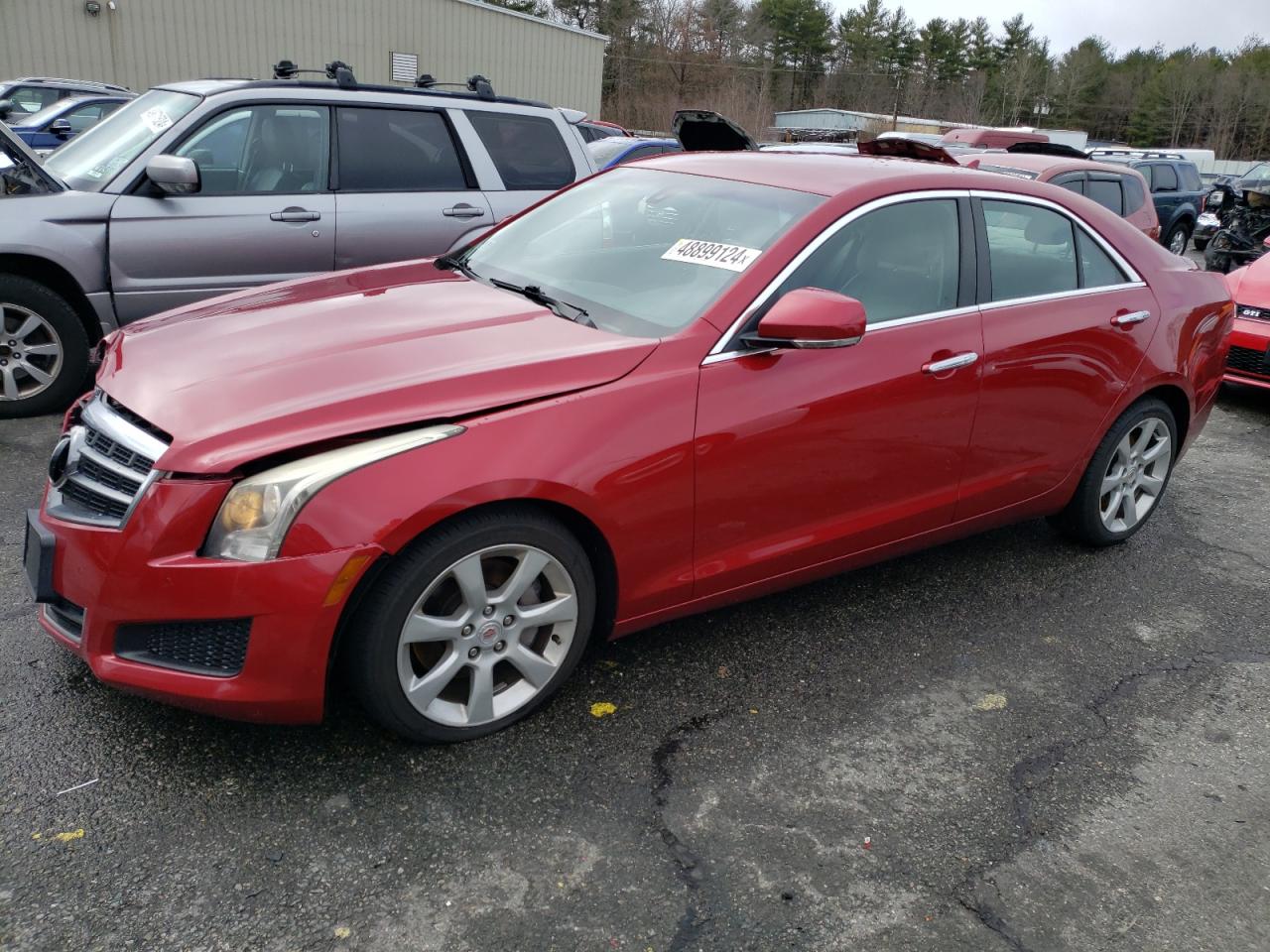 1G6AH5R35D0105844 2013 Cadillac Ats Luxury