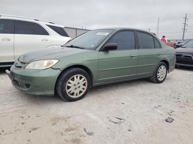 Lot #2542958351 2004 HONDA CIVIC LX salvage car