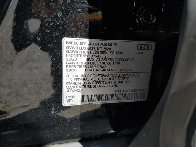 VIN WA1LHAF78JD048057 2018 Audi Q7, Premium Plus no.14