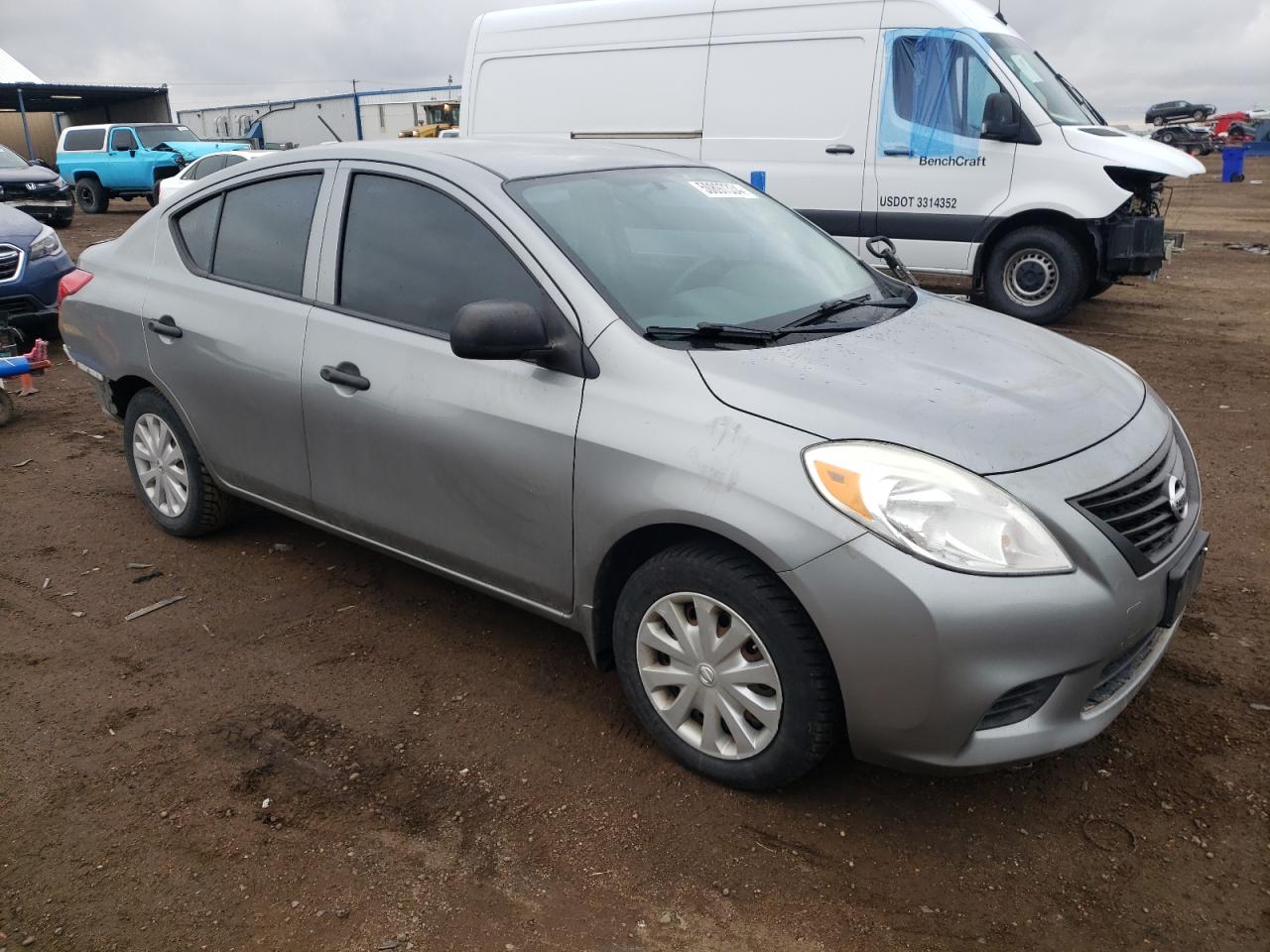 2012 Nissan Versa S vin: 3N1CN7AP1CL861278