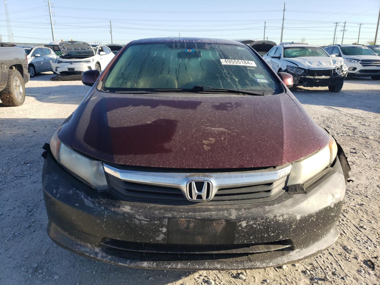 2HGFB2F55CH574873 2012 Honda Civic Lx