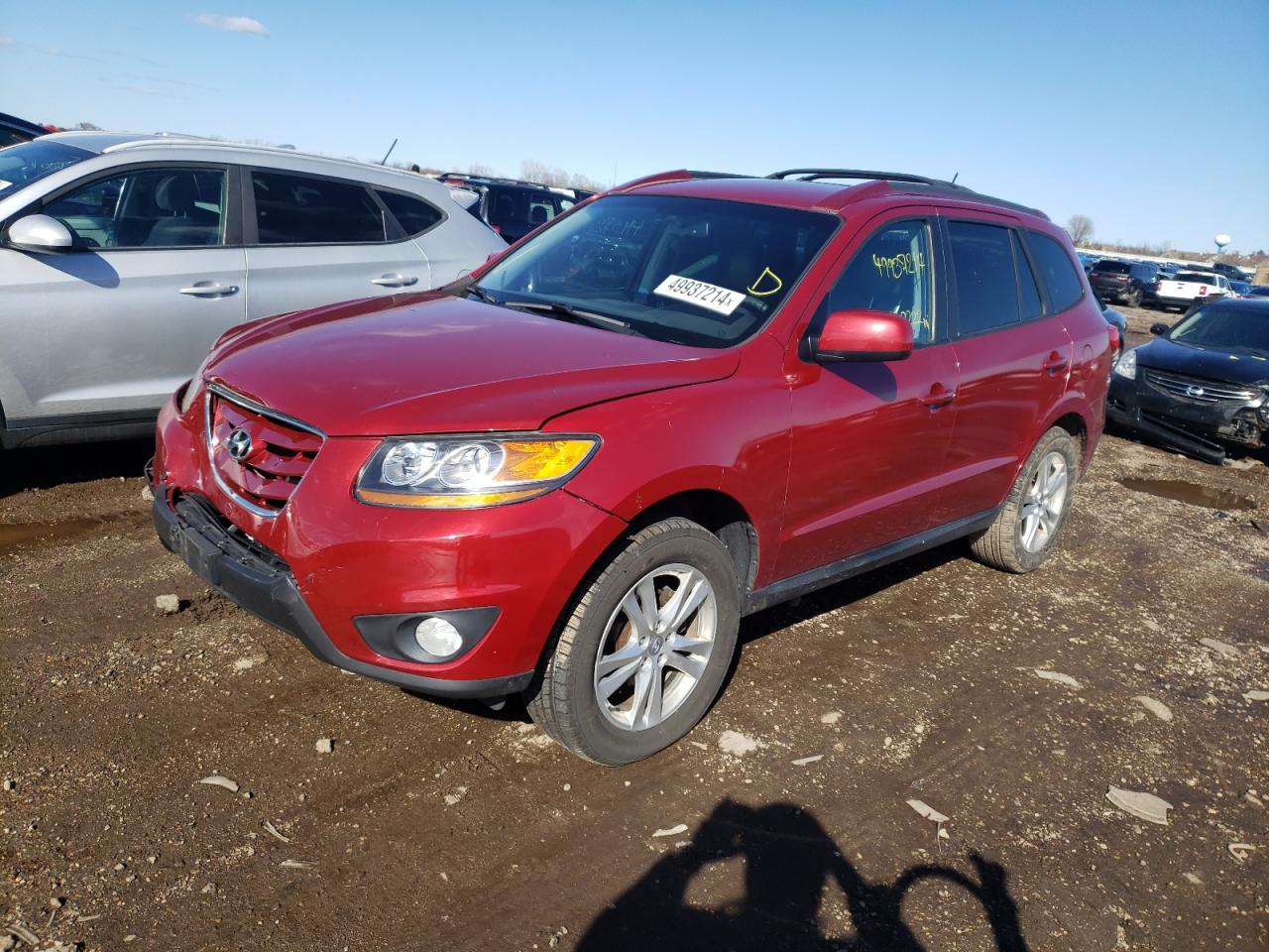 5XYZH4AG3BG074691 2011 Hyundai Santa Fe Se