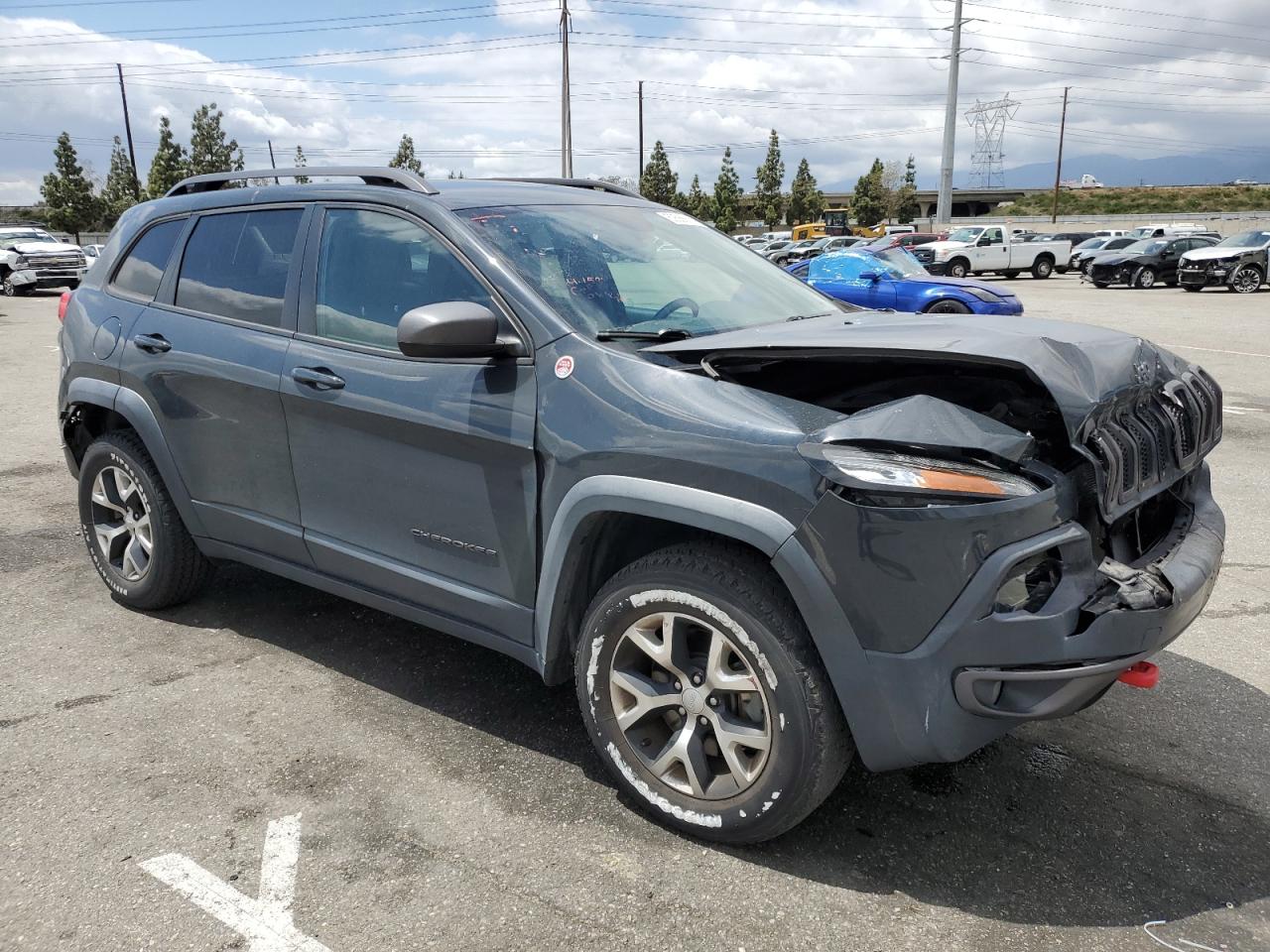 2017 Jeep Cherokee Trailhawk vin: 1C4PJMBS4HW638889