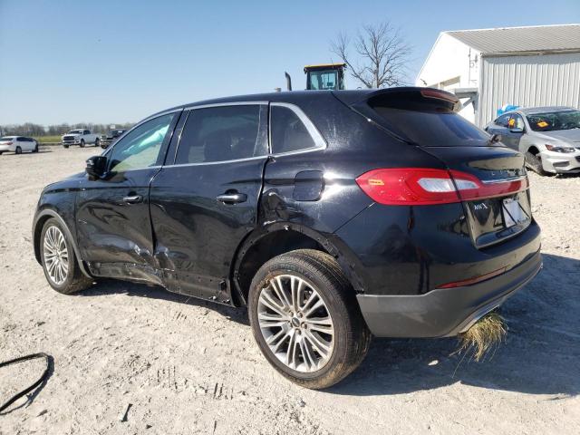  LINCOLN MKX 2018 Чорний