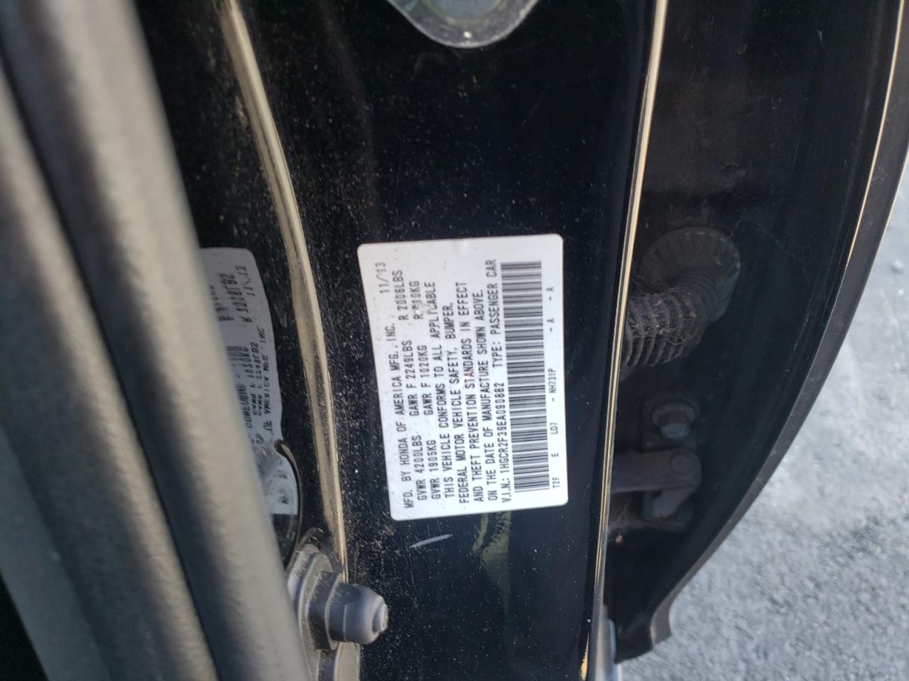 1HGCR2F39EA090882 2014 Honda Accord Lx