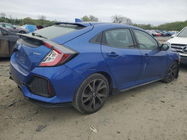 Vin: shhfk7h48ju406257, lot: 51240944, honda civic sport 20183