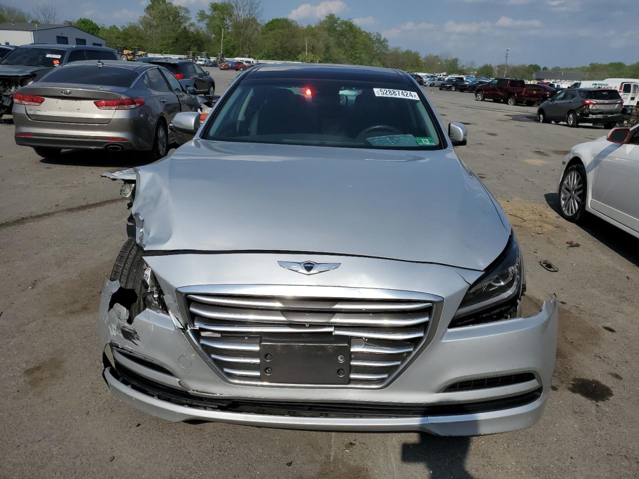 2015 Hyundai Genesis 3.8L vin: KMHGN4JE0FU044434