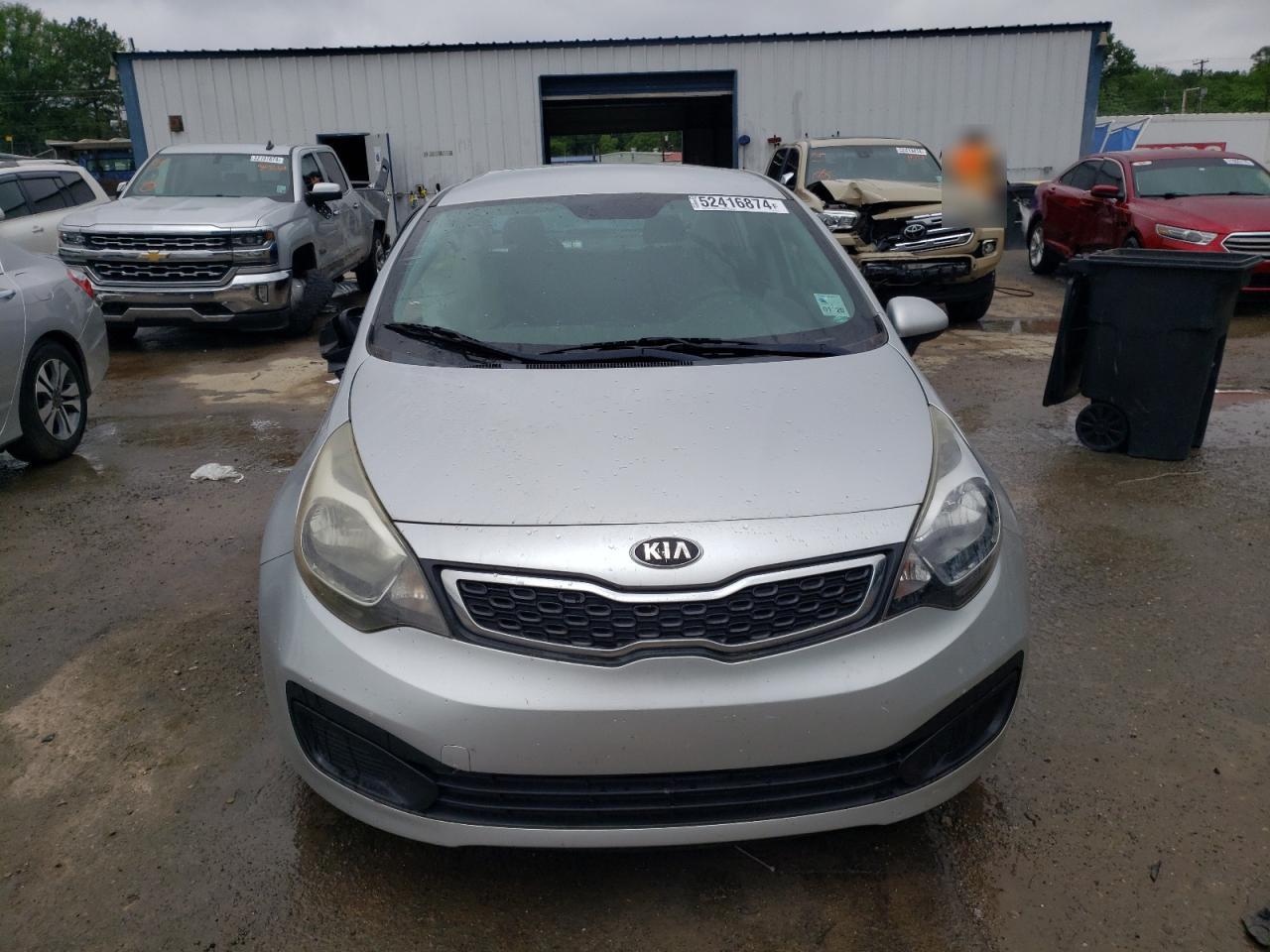 2013 Kia Rio Lx vin: KNADM4A33D6154725