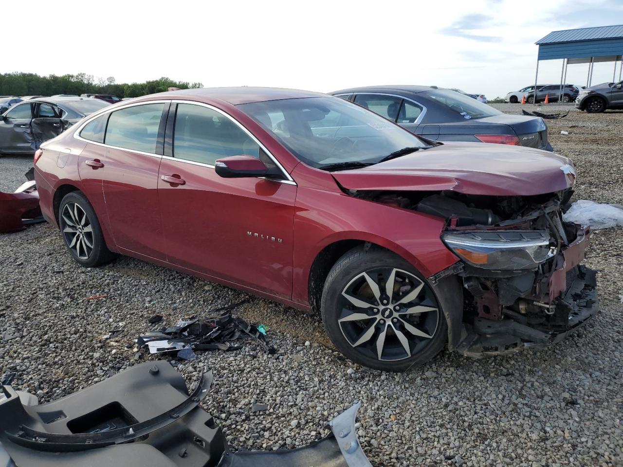 2018 Chevrolet Malibu Lt vin: 1G1ZD5ST8JF290348