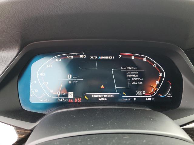 2021 BMW X7 M50I 5UXCX6C05M9H84296
