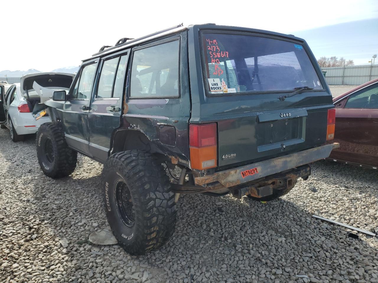 1J4FJ68S8PL558617 1993 Jeep Cherokee Sport