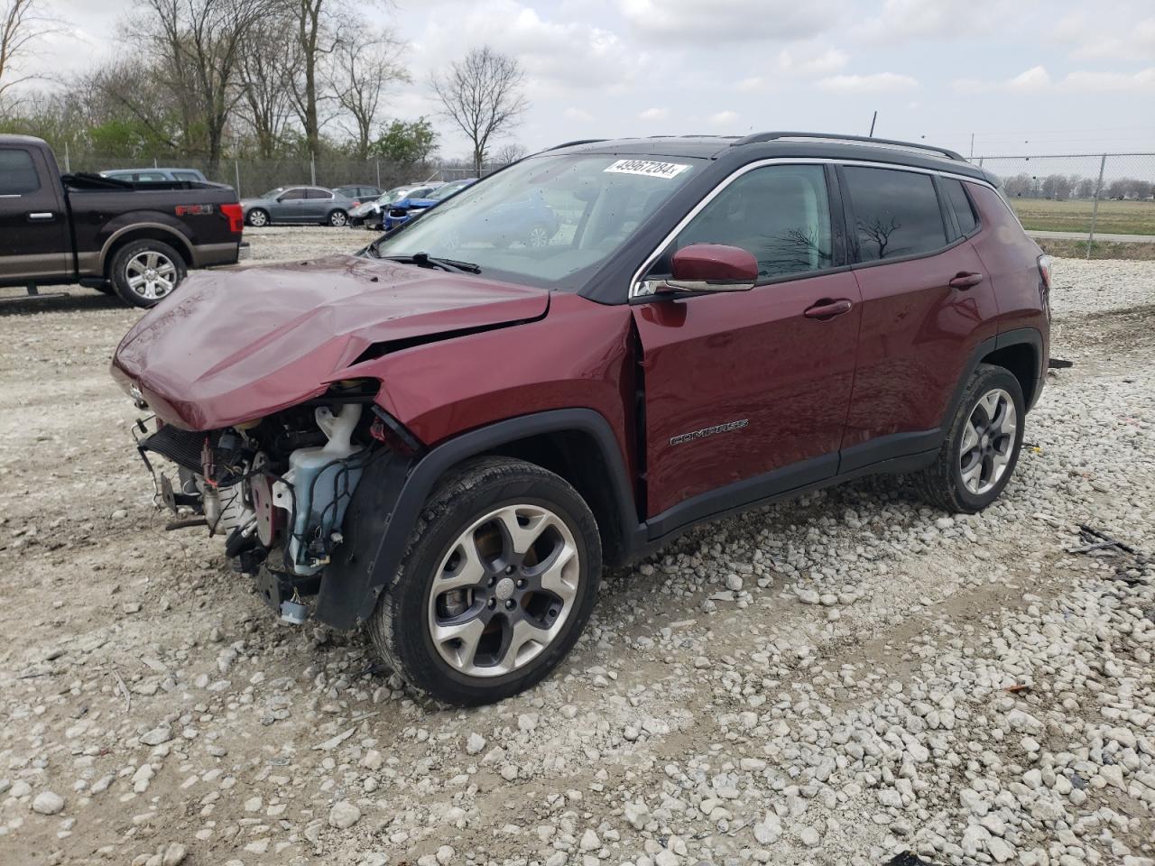 2020 Jeep Compass Limited vin: 3C4NJDCB6LT221939