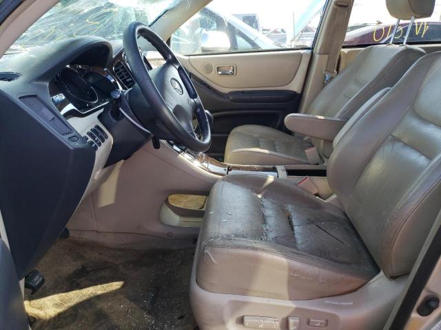 2002 Toyota Highlander Limited VIN: JTEHF21A720089617 Lot: 50095484