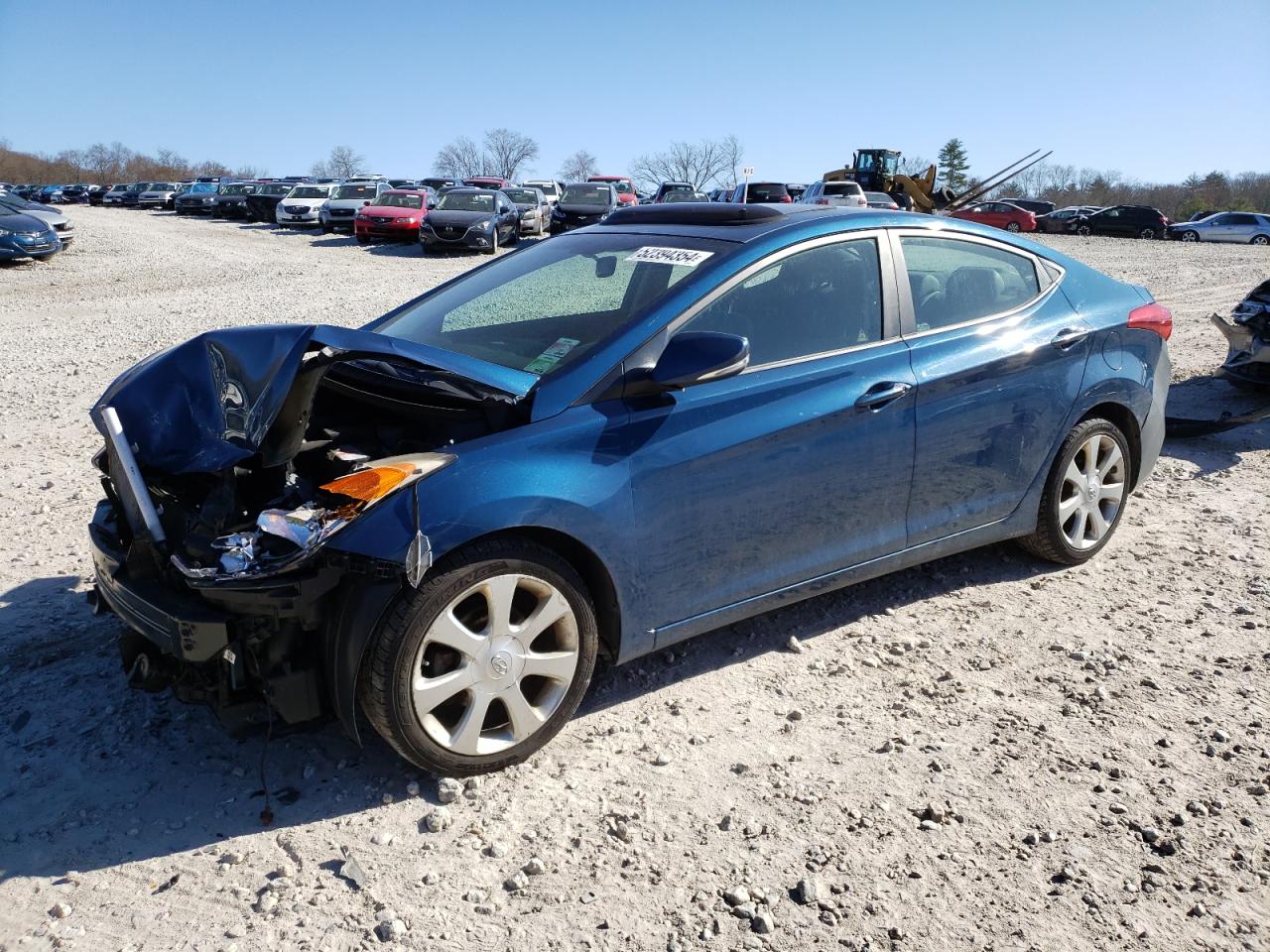 KMHDH4AE7DU975388 2013 Hyundai Elantra Gls