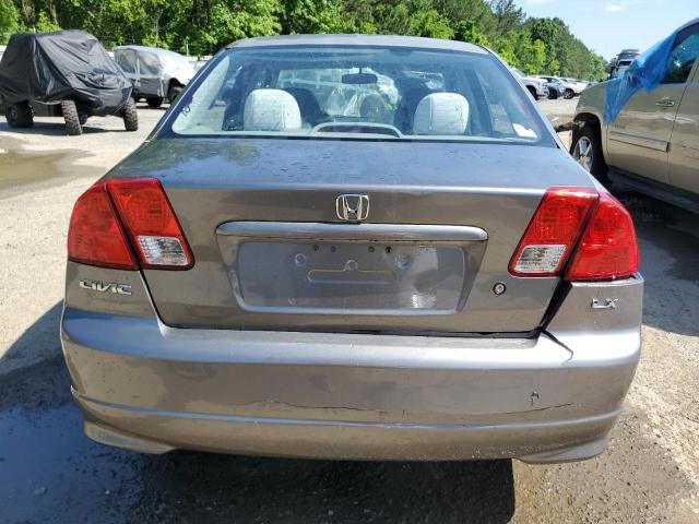 2005 Honda Civic Lx VIN: 2HGES16505H589144 Lot: 53070834