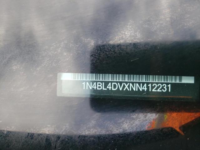 2022 Nissan Altima Sv VIN: 1N4BL4DVXNN412231 Lot: 51295444