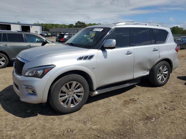 Lot #2505816386 2015 INFINITI QX80 salvage car