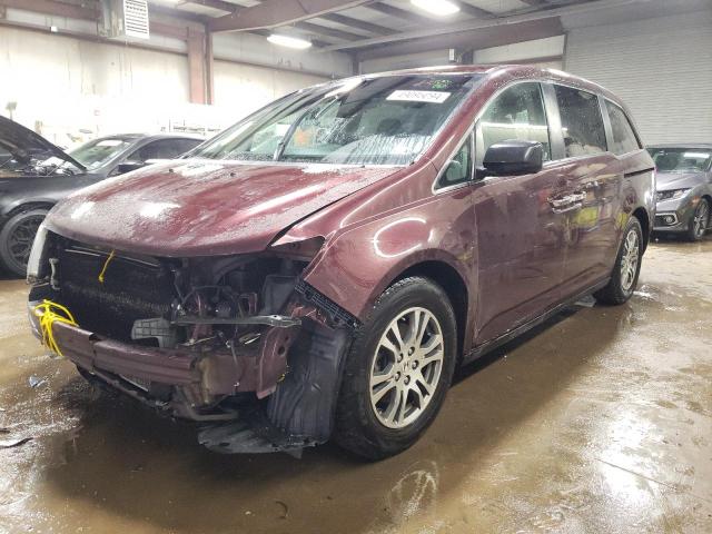 Lot #2471272977 2012 HONDA ODYSSEY EX salvage car