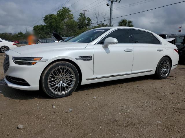 2021 Genesis G90 Premium VIN: KMTF34PA7MU091257 Lot: 50797384