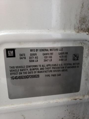 2016 BUICK LACROSSE S - 1G4G45G39GF268628