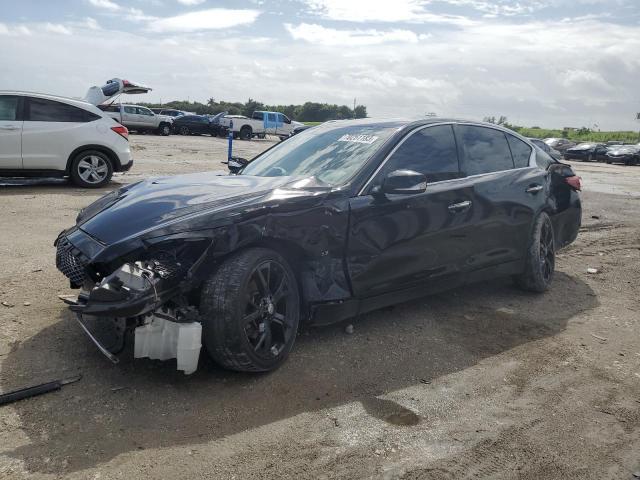 Lot #2459612121 2015 INFINITI Q50 BASE salvage car