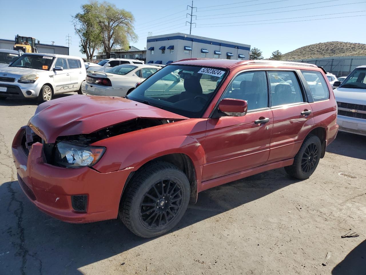 JF1SG66678H712592 2008 Subaru Forester Sports 2.5X