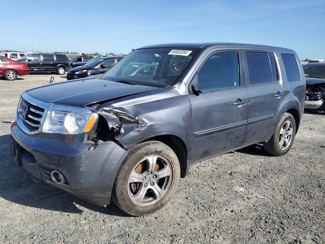 5FNYF3H50DB026415 2013 Honda Pilot Exl